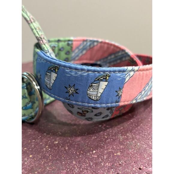 Vineyard Vines Patchwork Classic D-Ring Belt - Picture 3 of 5